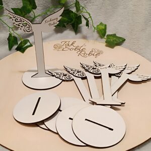 059 Stojące skrzydełka do makram z HDF OK.12X16CM