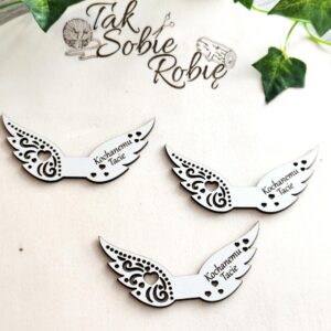 013A Skrzydełka do makram ok.10x5cm