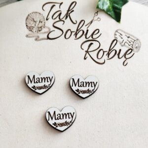 071 SERDUSZKO DO MAKRAMY z HDF OK.3CM