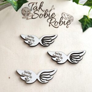 033A Skrzydełka do makram ok.8x3cm