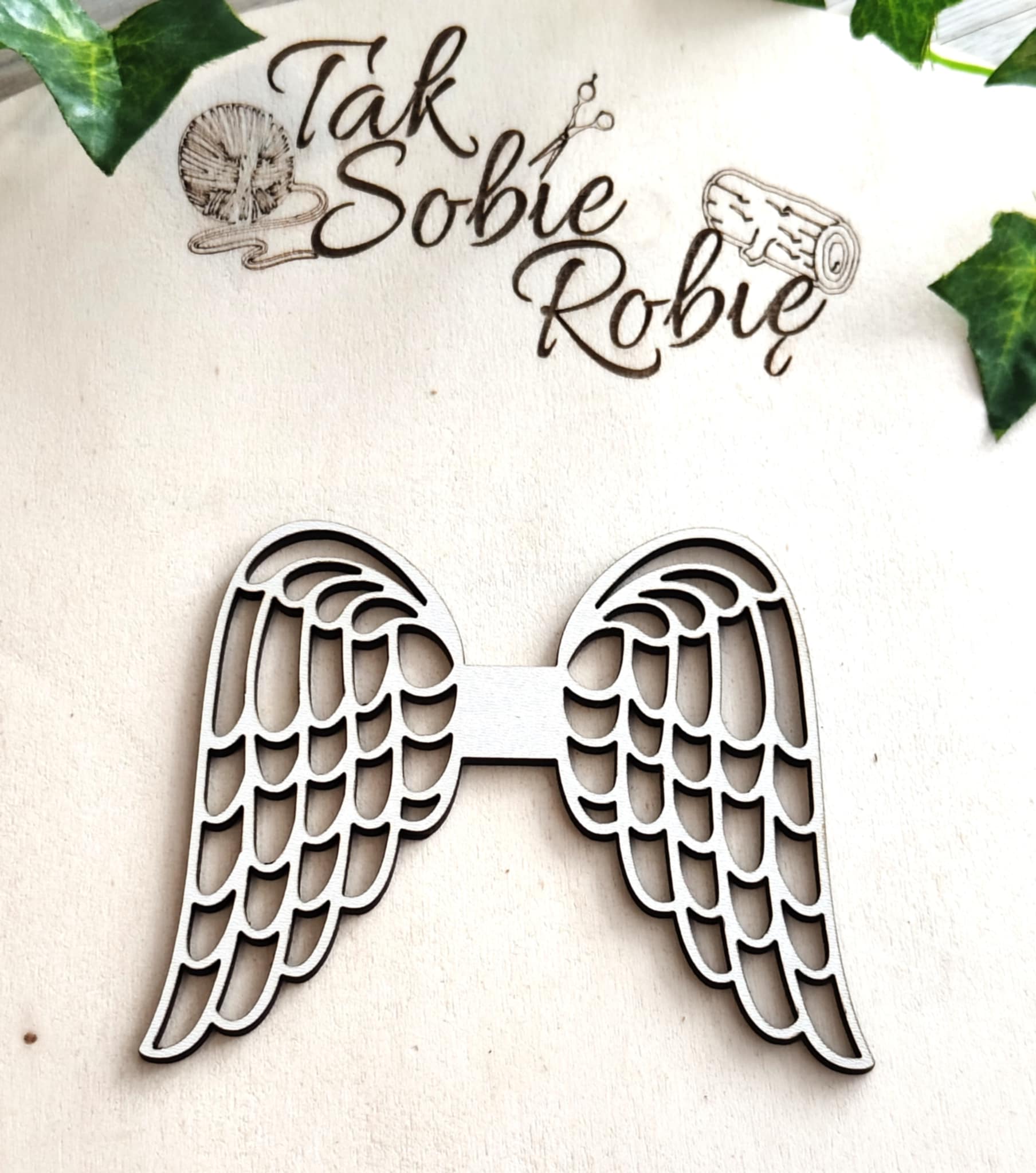 052 Skrzydełka do makram ok.10x9cm