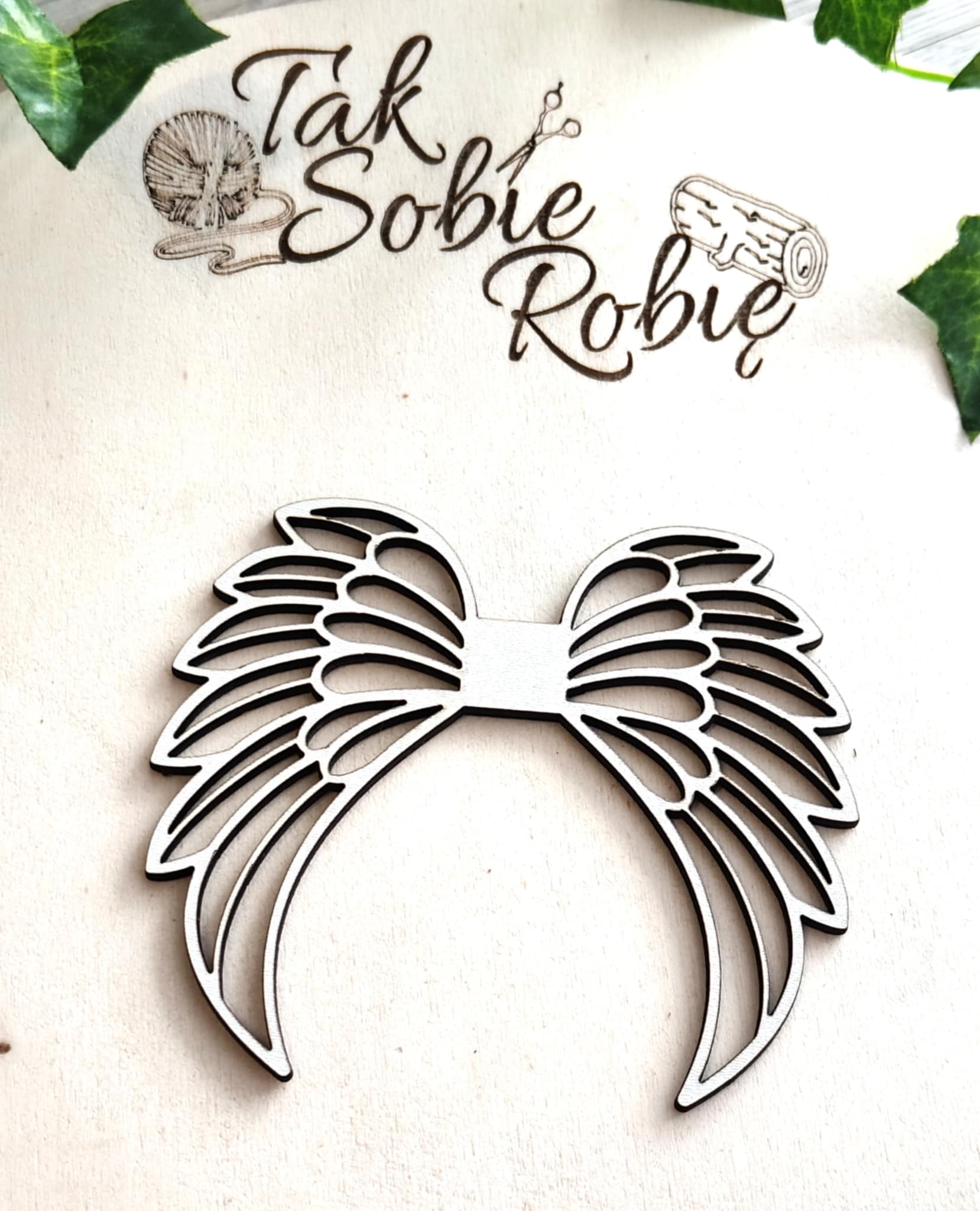 053 Skrzydełka do makram ok.11x10cm