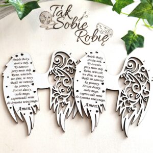 056 Skrzydełka do makram ok.12x13cm