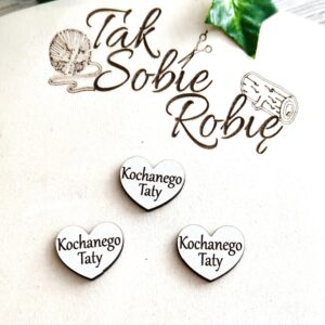 074 SERDUSZKO DO MAKRAMY z HDF OK.3CM