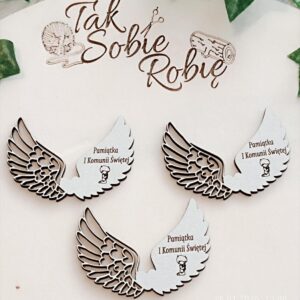 026 Skrzydełka do makram ok.8x5,5cm