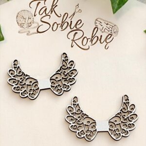 023 Skrzydełka do makram ok.8x5.2cm