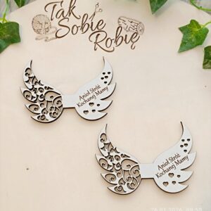 011 Skrzydełka do makram ok.8x5,5cm