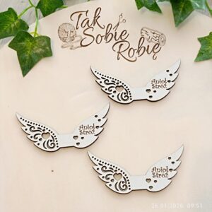 015 Skrzydełka do makram ok.8x3,8cm