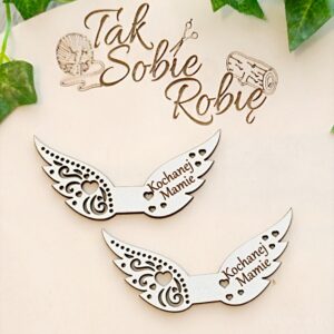 013 Skrzydełka do makram ok.10x5cm