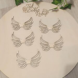 078 Skrzydełka do makram ok.8x6cm