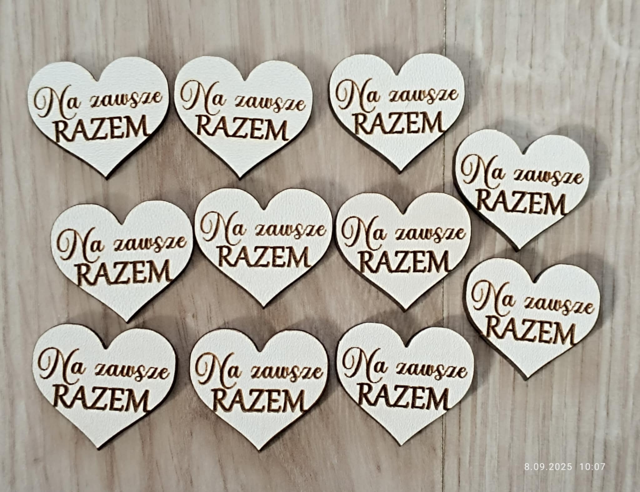 103 SCRAPKI NA ZAWSZE RAZEM DO MAKRAMY z HDF OK.3CM