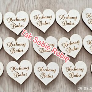099 SERDUSZKO DO MAKRAMY DLA BABCI z HDF OK.3CM