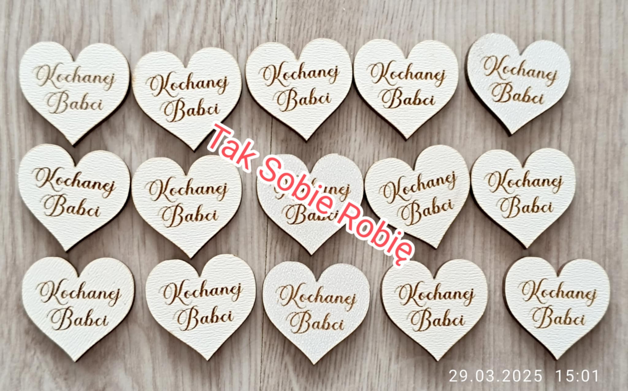 099 SERDUSZKO DO MAKRAMY DLA BABCI z HDF OK.3CM