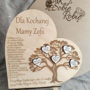 serce stojak urodzinowy