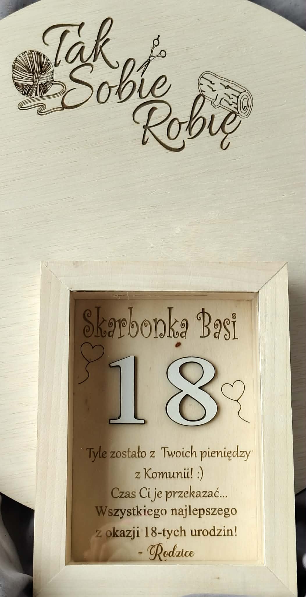 SKARBONKA NA 18 URODZINY